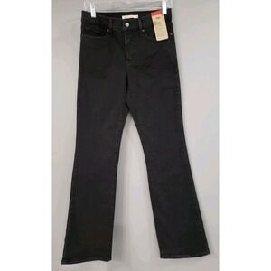 NEW Levi's Women's 315 Shaping Bootcut Jeans Black SIZE 27 / 27X32